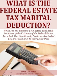 What Is The Federal Estate Tax Marital Deduction