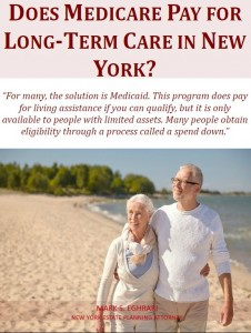 Does Medicare Pay For Long Term Care In New York