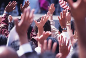 many hands