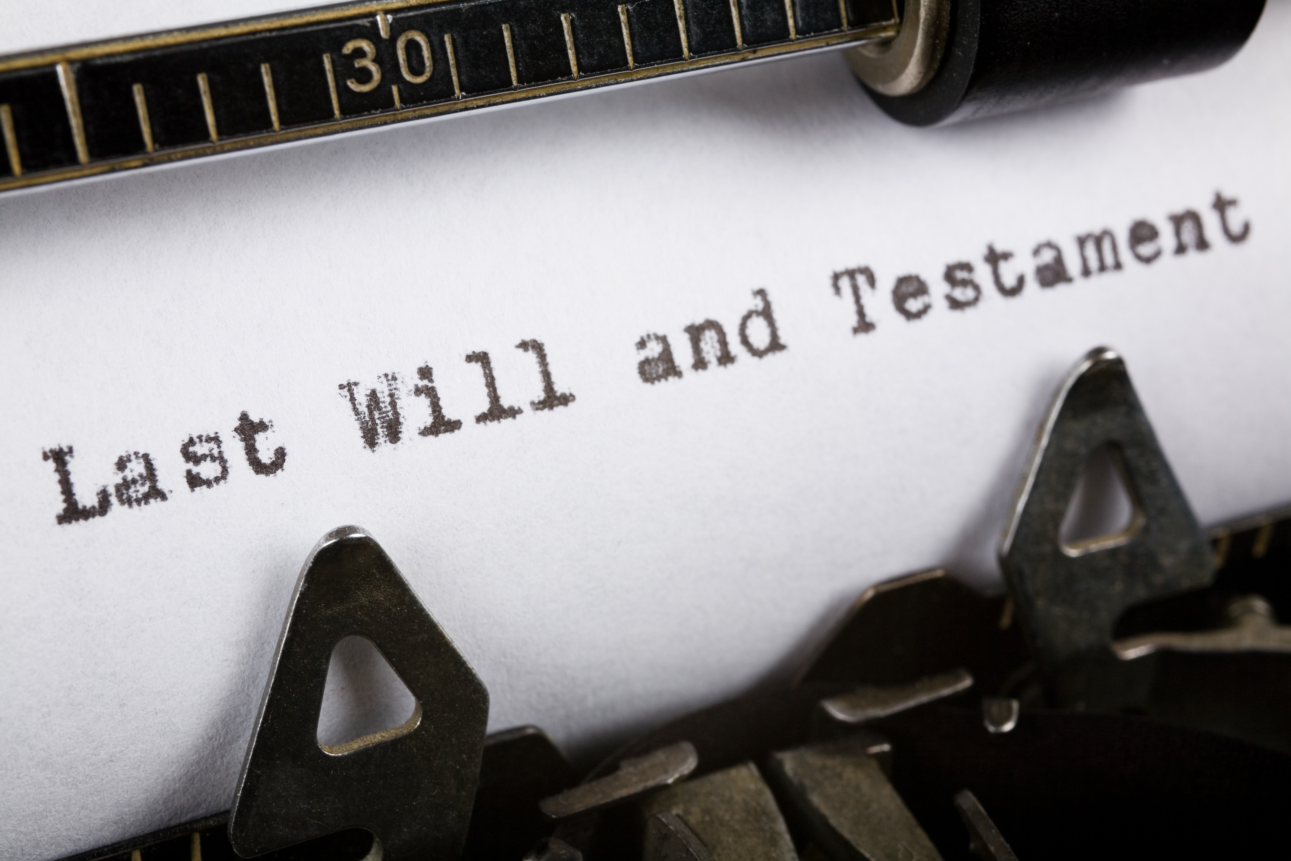 last will and testament
