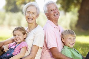 Grandparents With Grandchildren In The Country Scaled