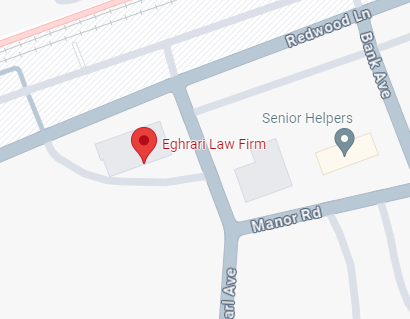 map for Eghrari Law Firm office